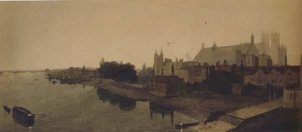 Peter Dewint A View of Westminster Hall,Abbey c.from the bridge (mk47) Sweden oil painting art